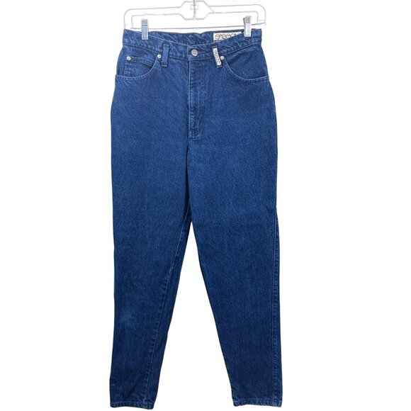 Sasson Womens Vintage High-Waisted Classic Tapered Jeans Blue Size 9/10 Cotton - Picture 1 of 7